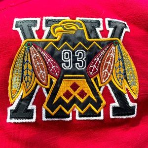 INSANELY COOL ECKO UNLTD. NATIVE STYLE EMBROIDERY HOODIE LARGE NEW 🔥MARC ECKO